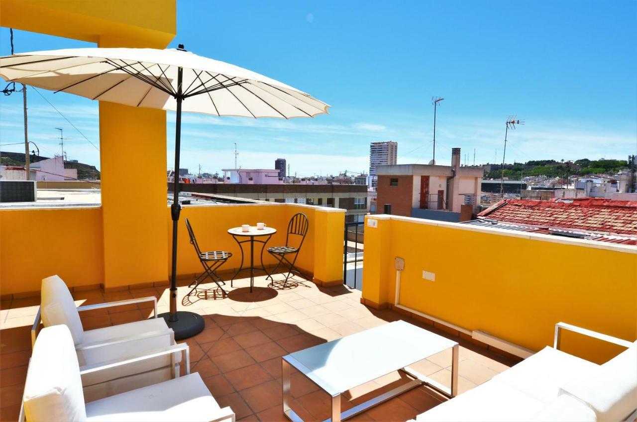 Rooftop Apartment With Three Terraces Alicante Eksteriør billede